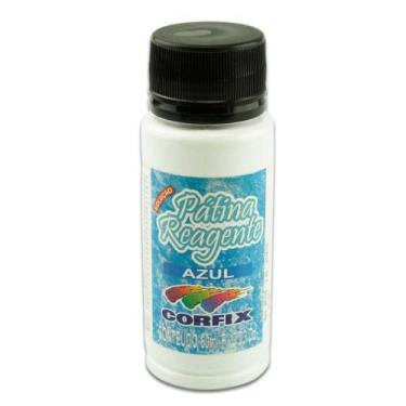 Imagem de Solucao Patina Reagente 60ml Azul Corfix