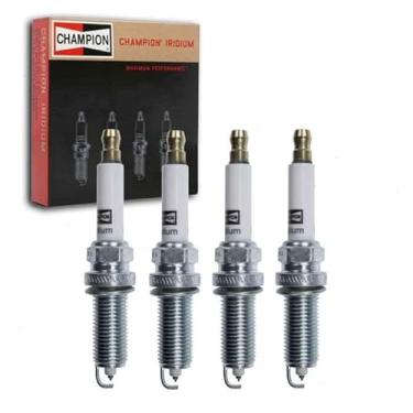 Imagem de 4 velas de ignição Champion Iridium compatíveis com Toyota Prius 1.8L L4 2010-2020