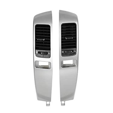 Imagem de X AUTOHAUX Painel de saída de ar A/C para painel central de saída de ar para Toyota Land Cruiser Prado 2003-2009 55474-60040 Painel de grade de ventilação de duto de ar condicionado para Lexus GX470 2003-2009