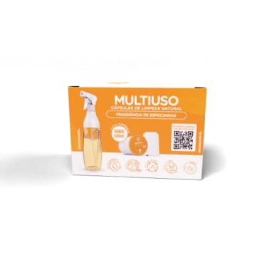 Imagem de YVY Refil Kit Multiuso Especiarias - Kit Lavanderia Natural, Produtos de Limpeza - Testado Dermatologicamente, Vegano, Hipoalérgico, Cruelty Free, Poupa espaço - 2 cápsulas - 1080ml Total