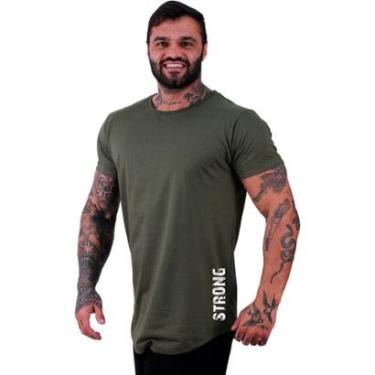 Imagem de Camiseta Longline MXD Conceito Estampada Musculação Fitness-Masculino