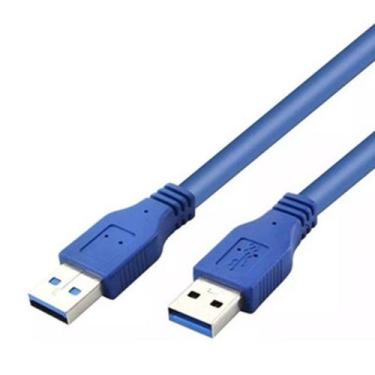Imagem de Cabo Usb 3.0 Macho Para Usb 3.0 Macho 30cm Usb-3.0-aa-0.3cm - VIL