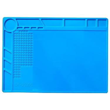 Imagem de IQIETOY Tapete de Solda de Silicone 13,8 X 9,8" Almofada de Trabalho de Reparo para Proteção de Bancada de Ferro de Solda - Resistente Ao Calor 932 ° F