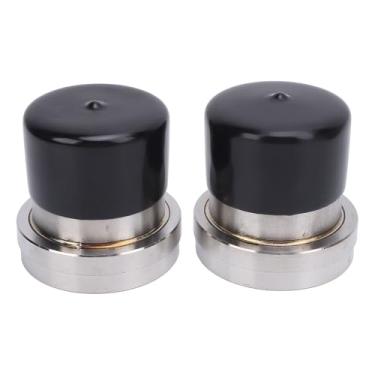 Imagem de Protetor de Rolamento de Trailer de 2 Peças Com Diâmetro de 2,441 pol. Cubo Roda do Eixo do Trailer e Tampa contra Poeira do Rolamento para a Maioria Dos Reboques de Barco Com