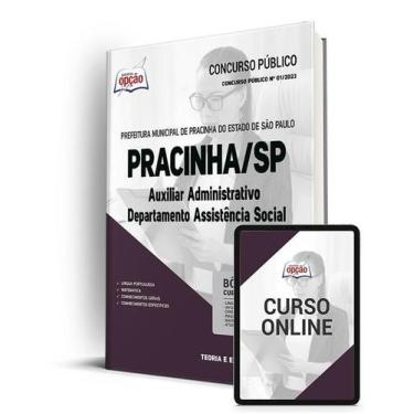Imagem de Apostila Prefeitura de Pracinha - SP - Auxiliar Administrativo Departa