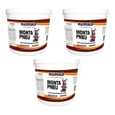 Imagem de Vaselina P/ Montar Pneus Industrial Balde Igual Altezza 3un - Geral