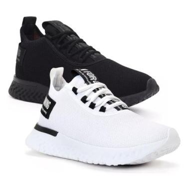 Imagem de Combo Kit 2 Tênis Masculino Para Academia De Caminhada Leve - Nog, Pre