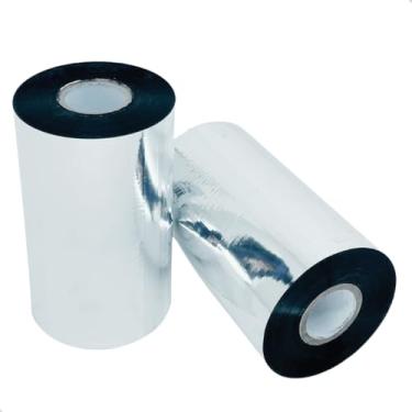 Imagem de Ribbon 110x300 Cera para Impressora Térmica de Etiquetas, 110x300mm, G42, Compatível com Zebra ZT231, ZT230, GT800, LB1000, Zetex Z50, Z60XT, Argox e outros