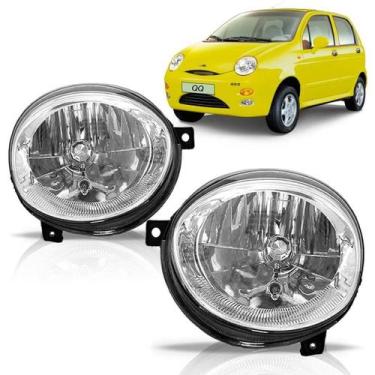 Imagem de Farol Chery QQ 2010 A 2014 Cromado - SP ACESSÓRIOS, Direito