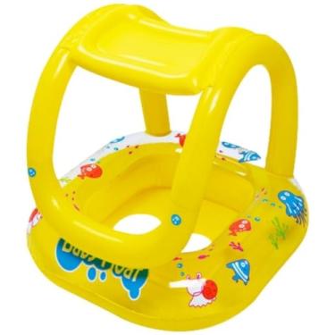 Imagem de Boia Inflável Infantil Bebê Brinquedo Piscina Assento