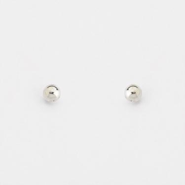Imagem de Brinco Bolinha Polida Prata 925 - 4mm