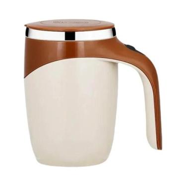 Imagem de Caneca De Agitação Elétrica Portátil Recarregável De Aço Inoxidável Co