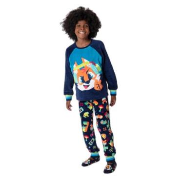 Imagem de Pijama Manga Longa Soft Menino Teen Raposa Gamer - Puket, 10