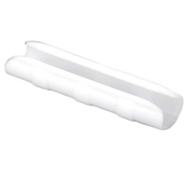 Imagem de KIMISS 50pcs Estufa e Clipes de Filme Grossos Brancos, Fivelas de Tubo de Policarbonato ABS para Cobertura Segura (8,5 cm)