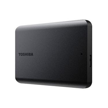 Imagem de HD Externo Toshiba 2TB Canvio Basics Preto - HDTB520XK3AAI Preto / NA