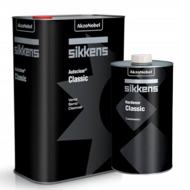 Imagem de Verniz Autoclear Classic + Catalisador Classic 1,5L Sikkens