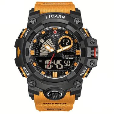 Imagem de Relógio LICARR Top Luxury - Cronômetro à Prova d`Água, Quartzo 9532