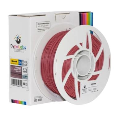 Imagem de Filamento Impressora 3d PLA Wood DynaLabs 1.75mm 1kg Cor Cerejeira