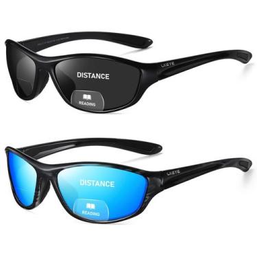 Imagem de Óculos de sol de leitura bifocal LKEYE LK6092 UV400 +2.0D