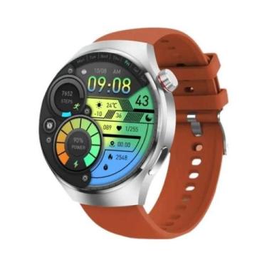 Imagem de Relógio Inteligente Esportivo Masculino GPS GT4 pro Com Tela AMOLED De