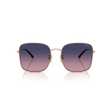 Imagem de Óculos de Sol Vogue Eyewear 0VO4327SD 5152I6 Tam 57 / Rose Gold - Lentes Rosa