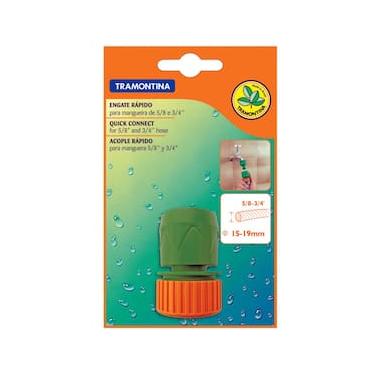 Imagem de Engate Rápido Tramontina p/ Mangueira de 5/8" e 3/4"