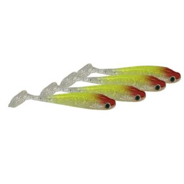 Imagem de Isca Artificial Soft Cmik Lambari de Silicone (9,5cm 8gr) - 4 Unidades