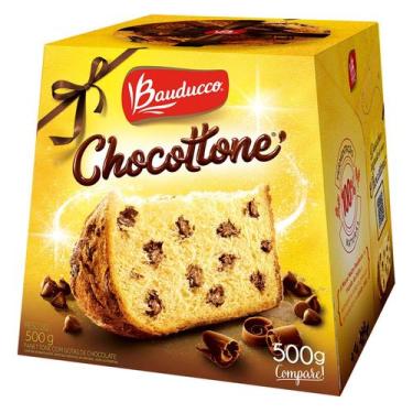 Imagem de Chocottone Bauducco 400g - Com Gotas de Chocolate