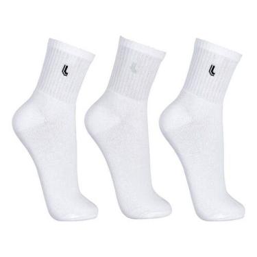 Imagem de Kit 3 Meias Cano Médio ALG Lupo Sport 3245 casapaula, 900, Br, Br, Br,