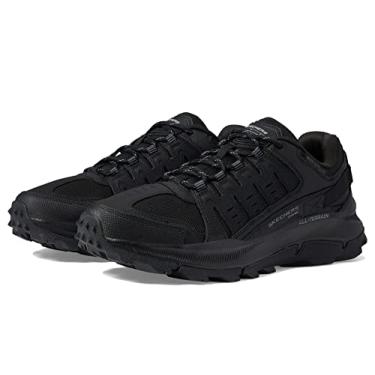 Imagem de Skechers Tênis masculino Skechers Track Ripkent, Malha de couro preto, acabamento preto, 37