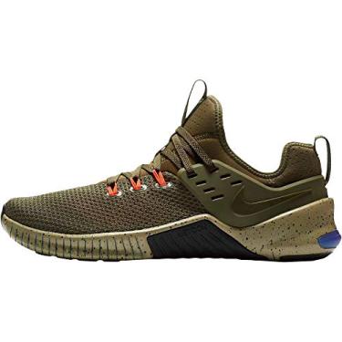 Imagem de Nike Tênis de treino masculino Metcon Free Olive Canvas/Olive Canvas-Neutral Olive, Lona de oliva/lona verde-oliva neutra, 11.5