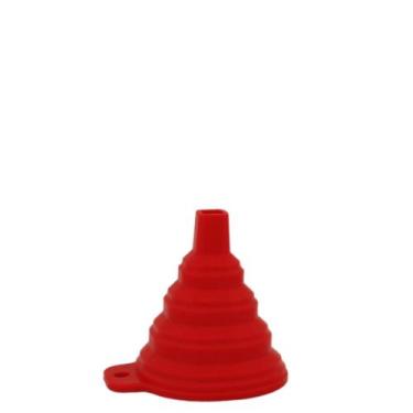 Imagem de Funnel Funil em Silicone Retratil Vermelho - Mai Home
