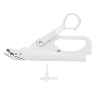 Imagem de Lâmina de tesoura elétrica, tecido, esponja, cortadora, máquina de corte FS 101, lâmina de tesoura de costura elétrica para cortar tecido, casa para indústria de corte, mini portátil pequena ciência