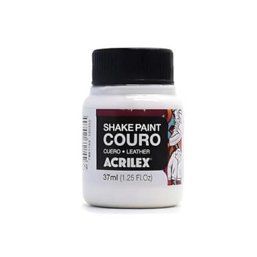 Imagem de Verniz Para Couro Acrilex 100ml Base Água – Acabamento Semibrilho, Fosco ou Brilhante, Proteção e Durabilidade Para Couro Natural e Sintético (BRANCO 519)