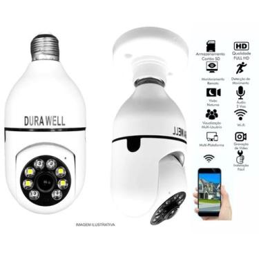 Imagem de Câmera Ip Wifi Speed Dome Wifi Segurança Lâmpada Robô Giratória Sensor