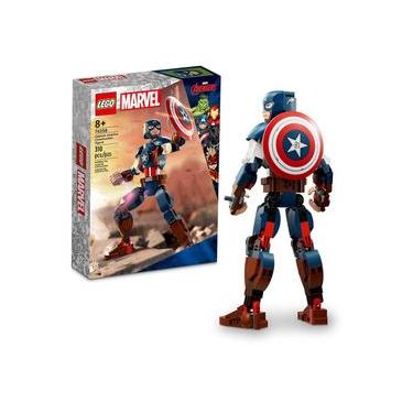 Imagem de LEGO Figura de Construção do Capitão América 76258