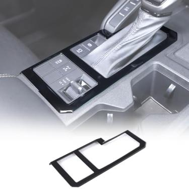 Imagem de LLKUANG Moldura de painel de mudança de marchas para carro compatível com Toyota Land Cruiser 250 Prado J250 LC250 2024 2025 2026 ABS console central painel de mudança de marchas acessórios interiores