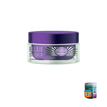 Imagem de Kit Blue Shock Cleansing Balm Tazin Cosméticos, Removedor de Maquiagem, Máscara de Pistache, Kit de Cuidados com a Pele, 50 x 50 x 50 cm, Pele Normal, 1 Conjunto, Loção