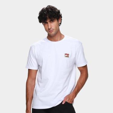 Imagem de Camiseta Nicoboco Veranzo Masculina, Branco, GG