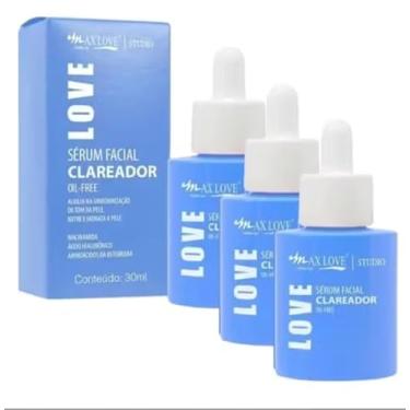 Imagem de Max Love Studio Sérum Facial Clareador Oil-Free, 30ml