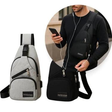 Imagem de Bolsa Transversal Pochete Ombro Masculina Feminina Saída Fio - Ogle, C