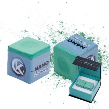 Imagem de KONLLEN Giz de bilhar Nano Technology para torneios profissionais para acessórios de piscina dedicados (excelente desempenho, reduz o erro, durável)