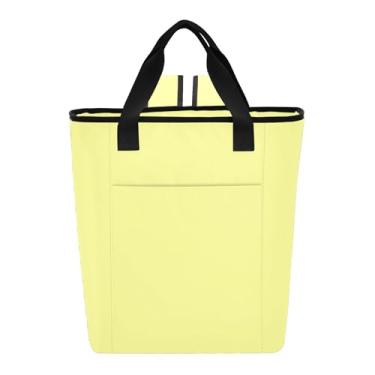 Imagem de Joitme Cooler Bag Mochila amarela champanhe térmica à prova de vazamento 36 latas mochila refrescante para mulheres viagens