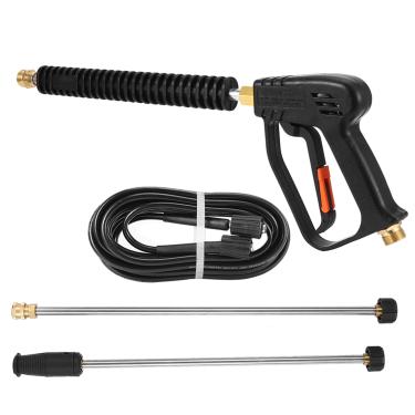 Imagem de Acouto Lavadora de Carros Com Spray de água de Alta Pressão - Máquina de Limpeza Elétrica de 3.000 PSI Com 2 Hastes de Extensão, Mangueira de 8 M, Limpeza Ideal para Serviços Pesados ​​de Carros,