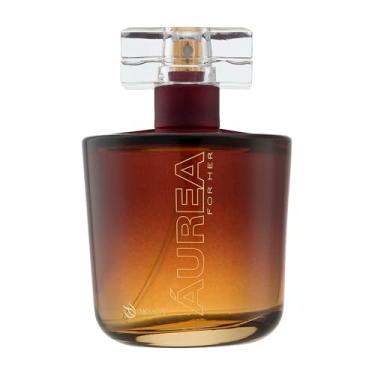Imagem de Perfume Aurea For Her Eau de Parfum, Perfume Feminino Amadeirado, 100ml, Fragrância Duradoura 8 Horas, Spray, Notas de Pimenta Rosa e Sândalo