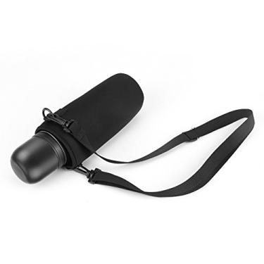 Imagem de ZAWELIYO Manga para Garrafa de água, Bolsa Porta-garrafa de água, Bolsa de Transporte de Neoprene Com Alça Ajustável para Acampamento Ao Ar Livre, Caminhadas, Pesca, Viagem, Piquenique (Altura 26cm)