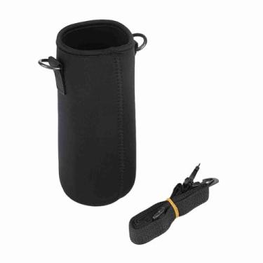 Imagem de ZAWELIYO Manga para Garrafa de água, Bolsa Porta-garrafa de água, Bolsa de Transporte de Neoprene Com Alça Ajustável para Acampamento Ao Ar Livre, Caminhadas, Pesca, Viagem, Piquenique (Altura 19cm)