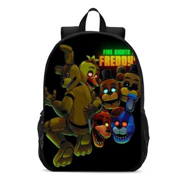 Imagem de Mochila Escolar Infanto Juvenil Jogos Fnaf Novidades 0420-Unissex