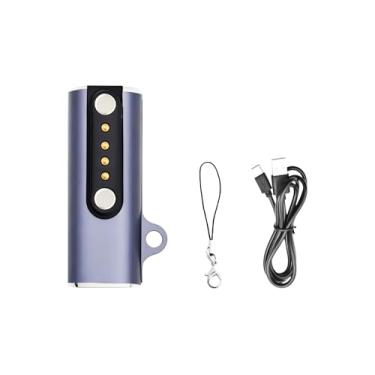 Imagem de Aliwisdom Carregador universal magnético para relógio inteligente, USB tipo C para inclinação de 7,62 mm, base de carregamento de sucção magnética de 4 pinos para smartwatch de interface de 4 pinos