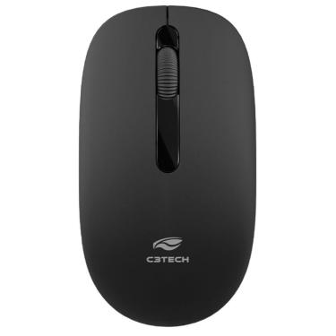 Imagem de Mouse Wireless C3tech M-w15bk, 1200dpi, 2.4ghz, Sensor óptico - Preto